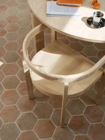 After matbord Ø120 cm - Ash - Fritz Hansen