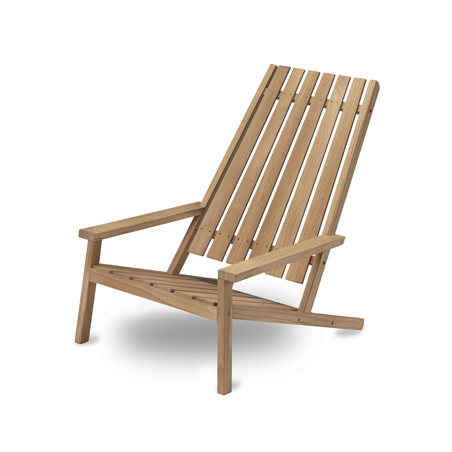 Between Lines däckstol, teak Fritz Hansen