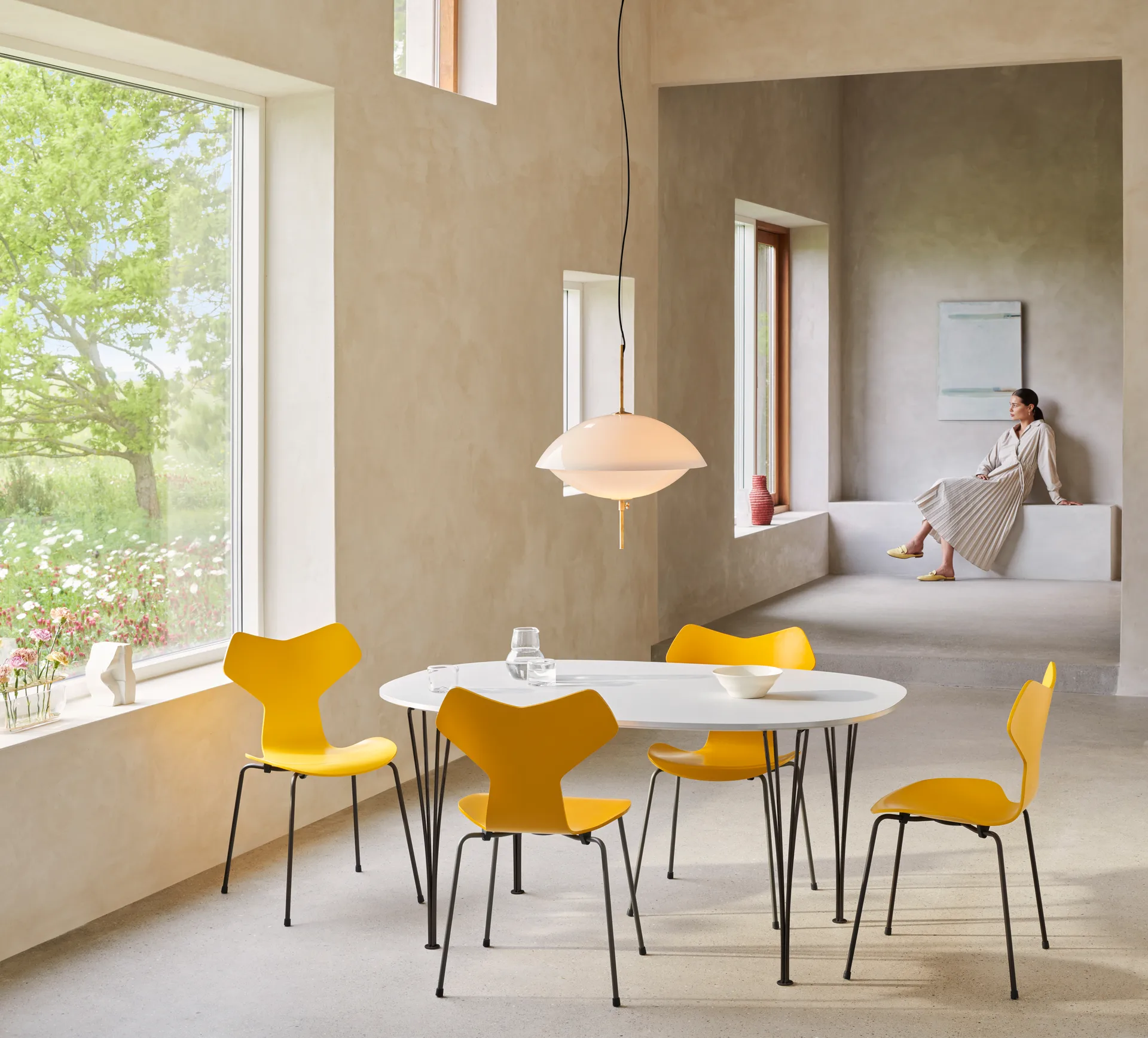 Clam pendel, Ø44 cm Fritz Hansen