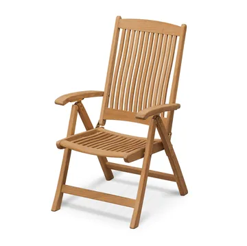 Columbus karmstol - Teak - Fritz Hansen