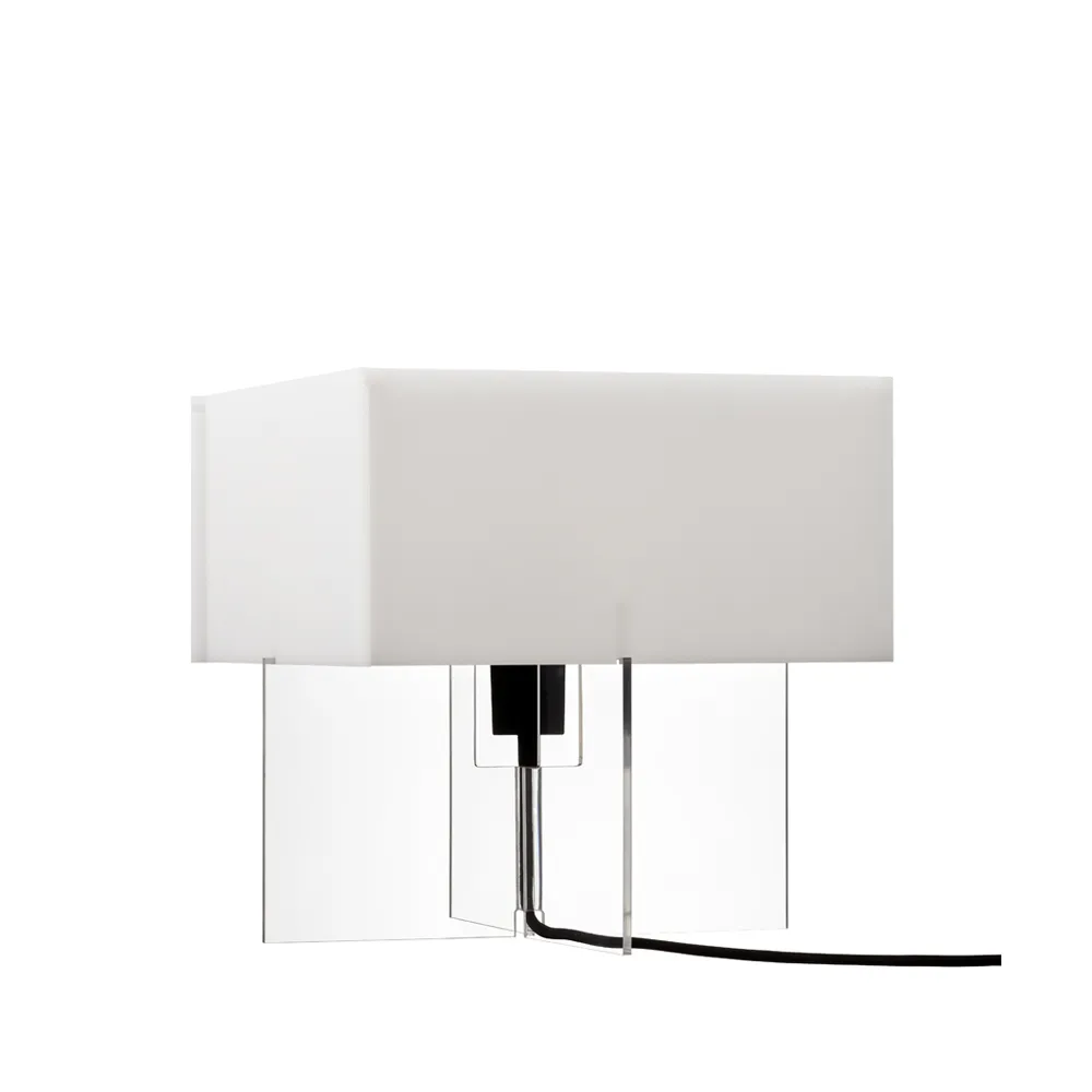 Cross-Plex T-300 bordslampa, Opal-stativ i akryl Fritz Hansen
