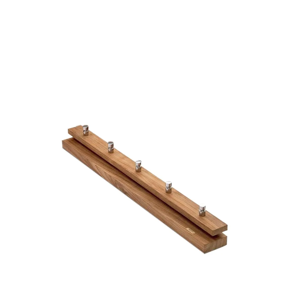 Cutter klädhängare, Teak, 5st knoppar Fritz Hansen