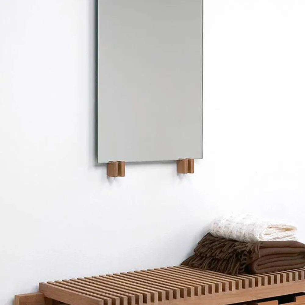 Cutter spegel, Teak Fritz Hansen