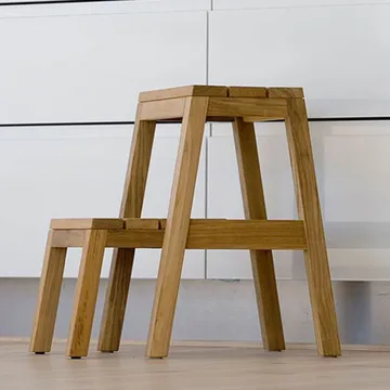 Dania trappstege - Ek - Fritz Hansen