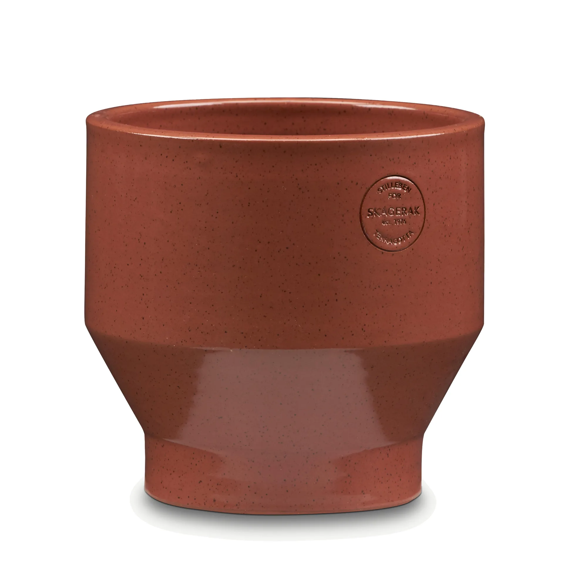 Edge kruka (inomhus) Ø18 cm, burned red Fritz Hansen