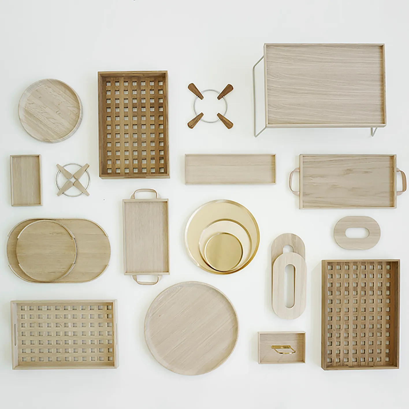 Fionia bricka 32x48 cm, Ek Fritz Hansen
