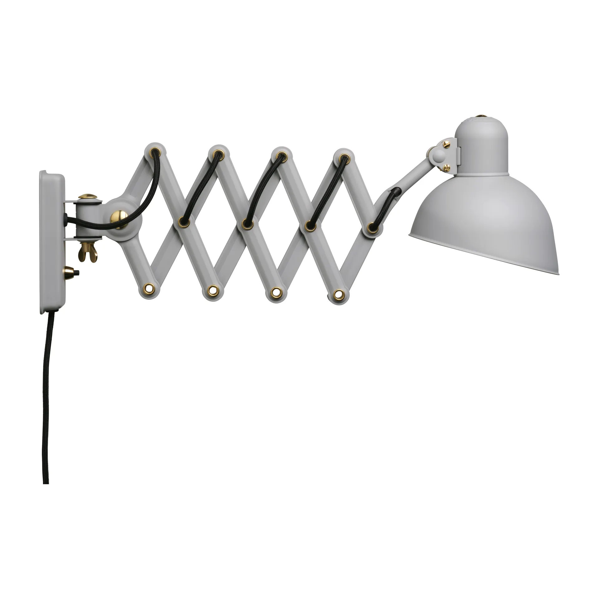 Kaiser Idell 6718-W vägglampa, Easy grey Fritz Hansen