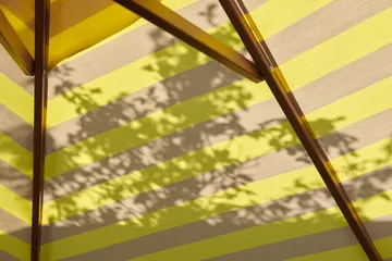 Messina parasoll - Lemon/sand, 300x300 cm - Fritz Hansen