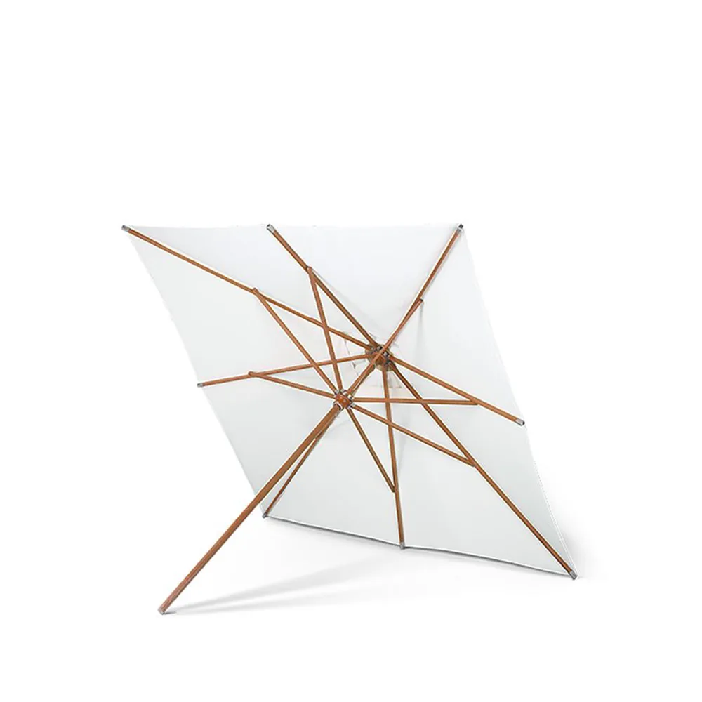 Messina parasoll, White 270x270 cm Fritz Hansen