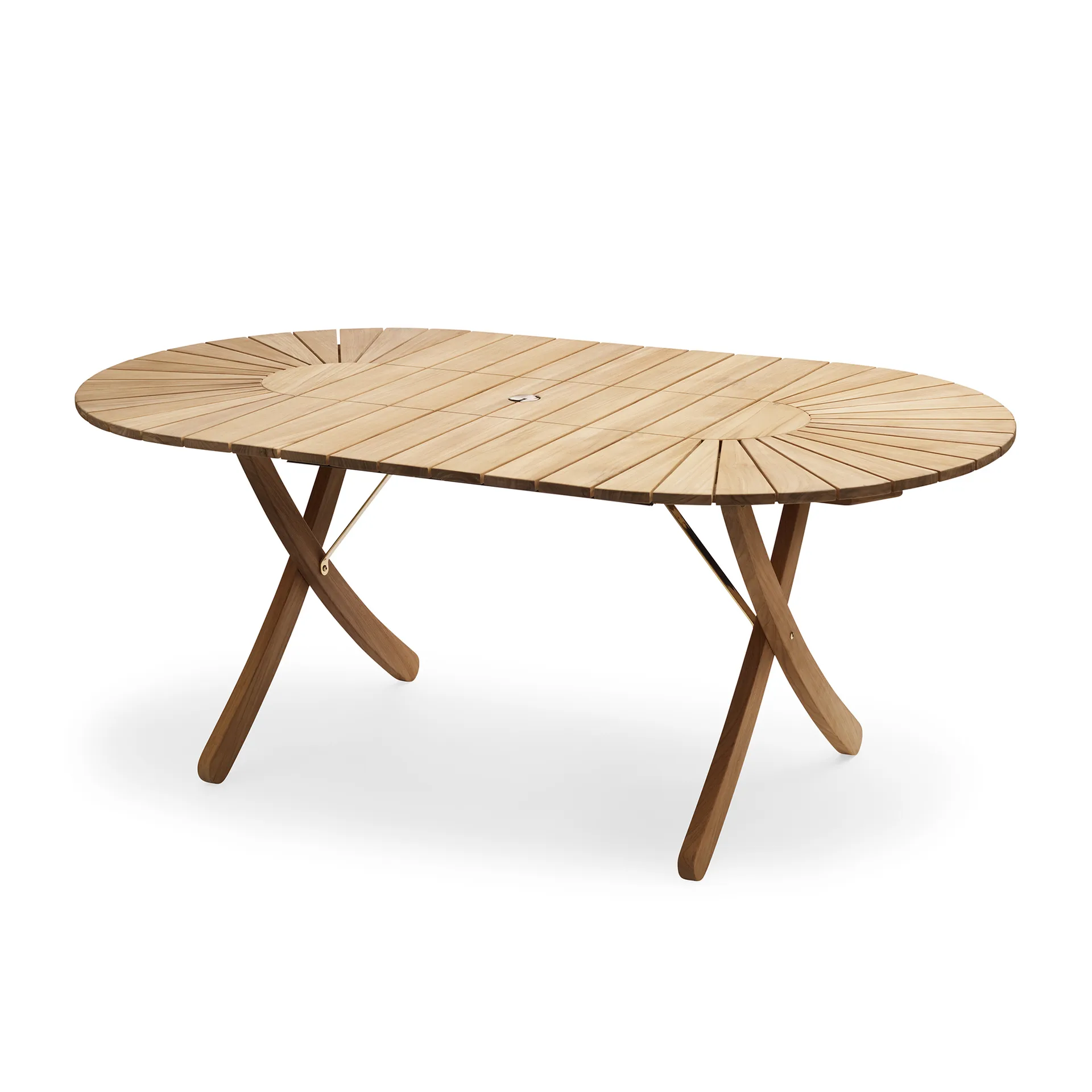 Selandia matbord, teak, oval Fritz Hansen