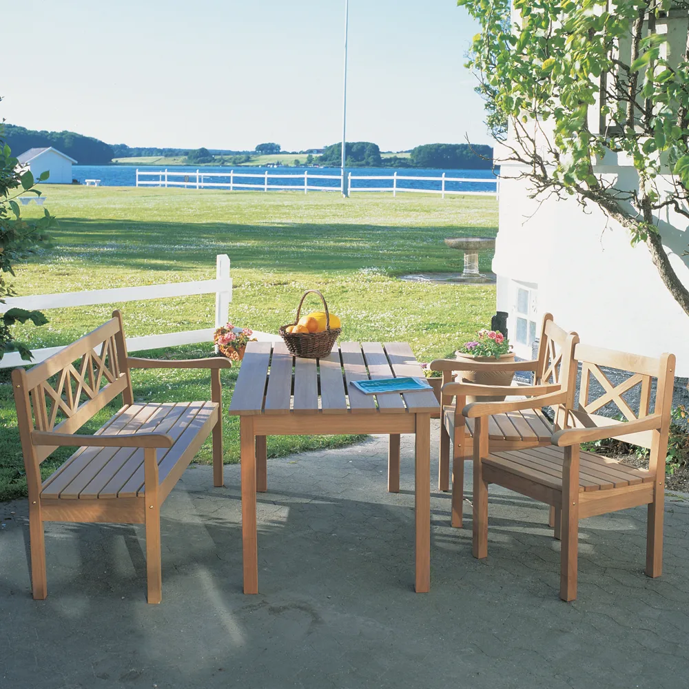 Skagen soffa, teak Fritz Hansen