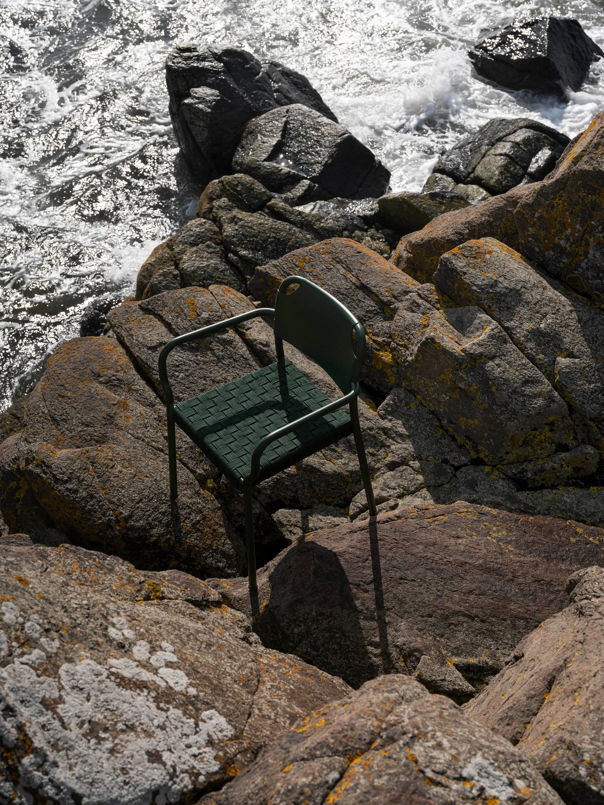 Vind karmstol, Hunter green Fritz Hansen