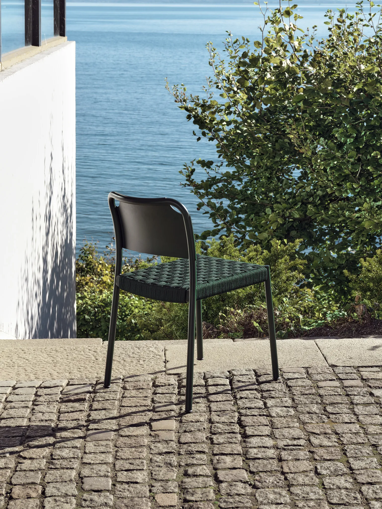Vind stol, Hunter green (green) Fritz Hansen