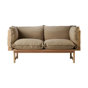Bleck 2-sits soffa - Bok-white-foss 0212 - Gärsnäs
