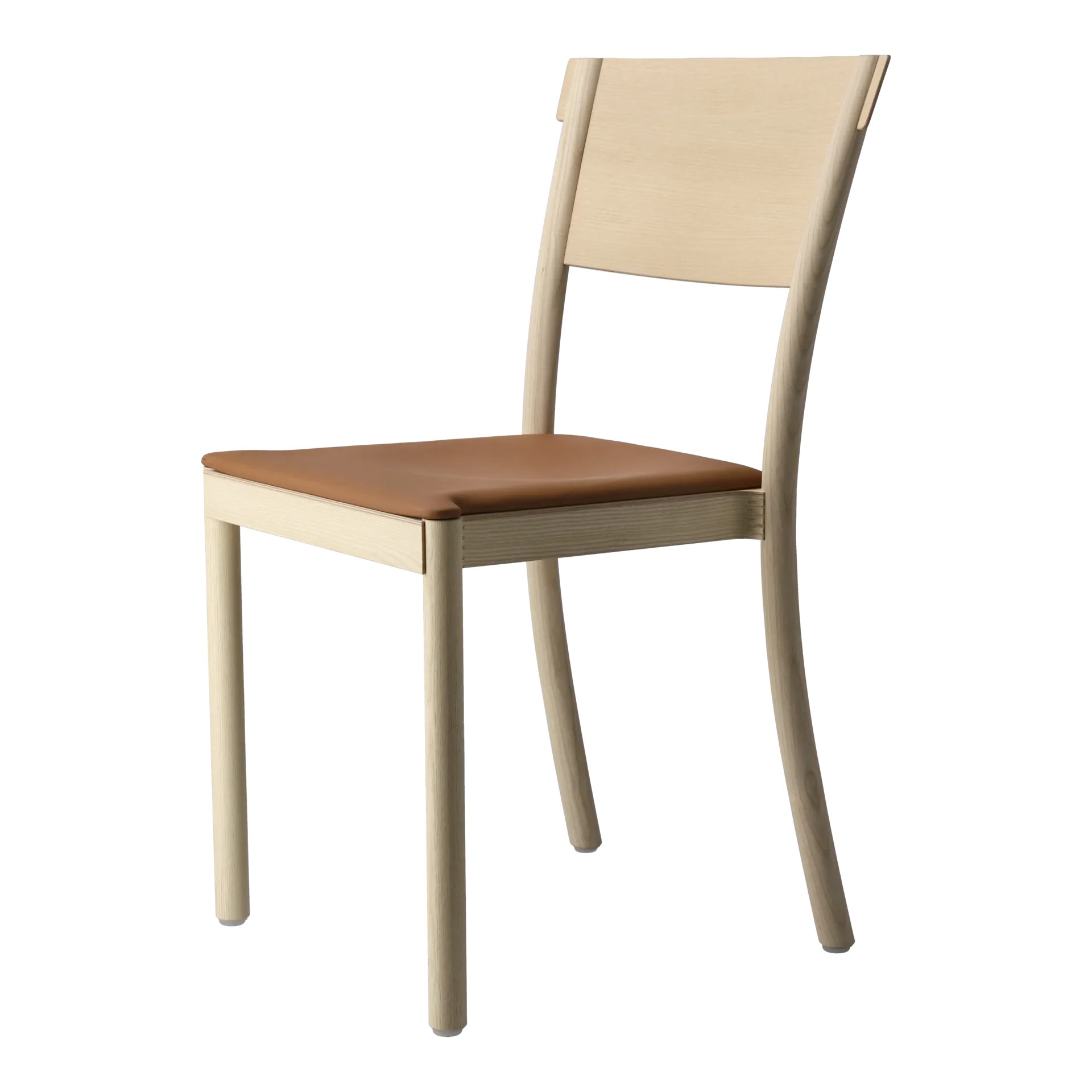Light & Easy stol, Ask-white-elmosoft 33077 Gärsnäs