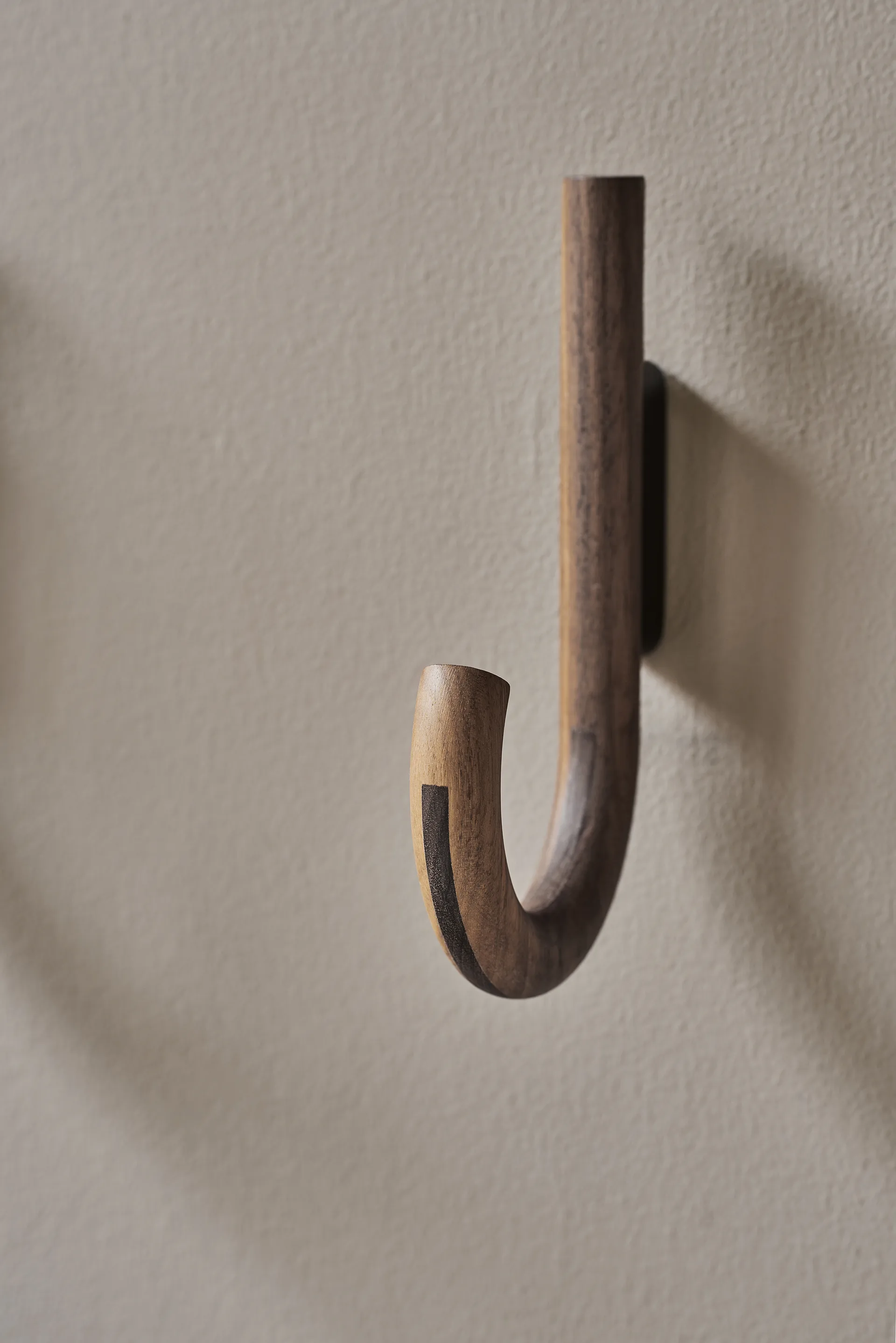 Hook krok 19 cm, Valnöt-svart Gejst