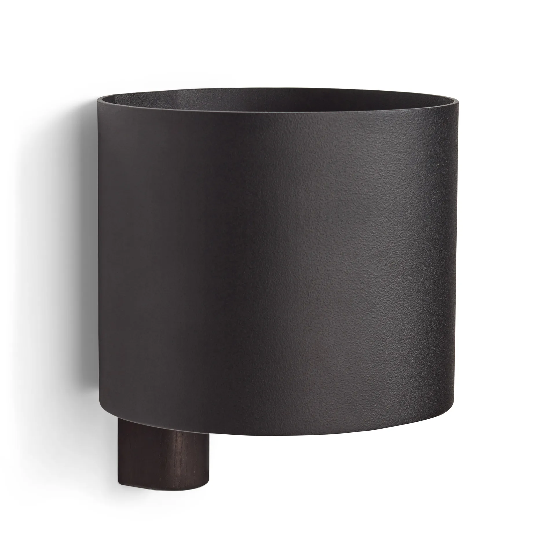 Kollage blomkruka Ø14 cm, Svart-Ek Gejst