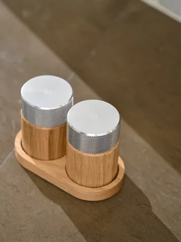 Sina salt-och pepparkvarn 6 cm - Ek-stål - Gejst