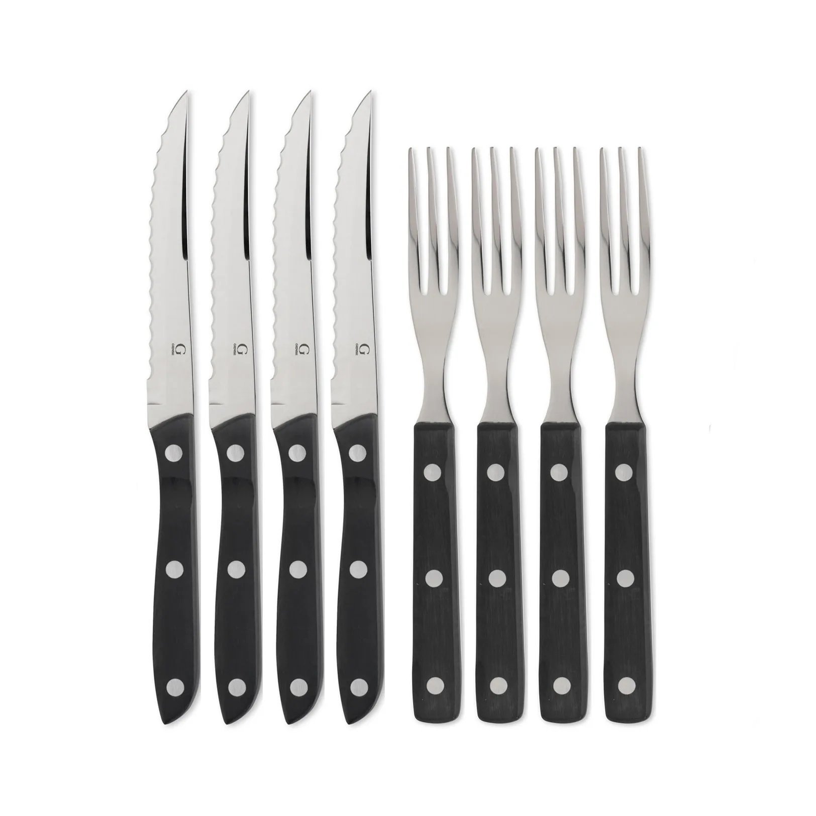 Old Farmer black grillbestick 8 delar, 8 delar Gense