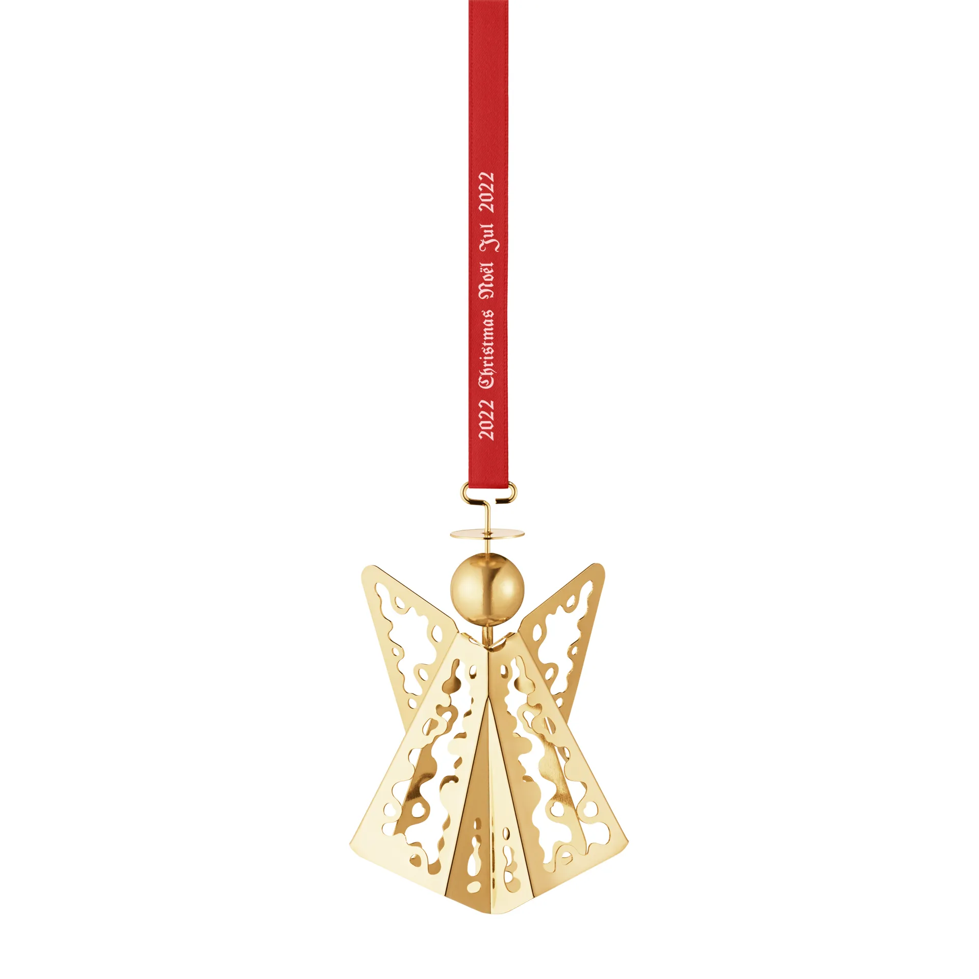 2022 julhänge ängel, guldpläterat Georg Jensen