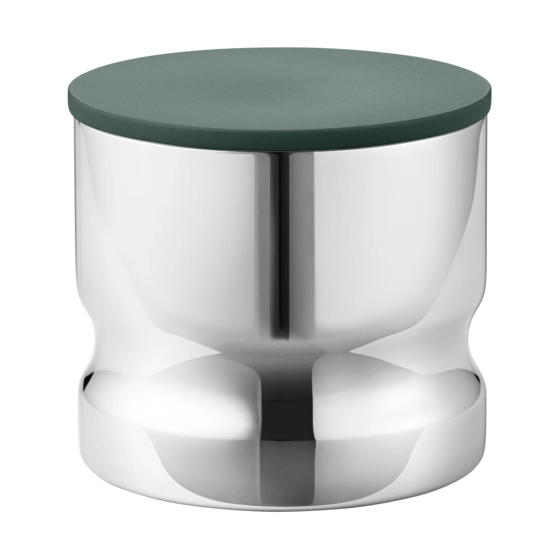 Alfredo burk mini 0,5 L, Rostfritt stål-grön Georg Jensen