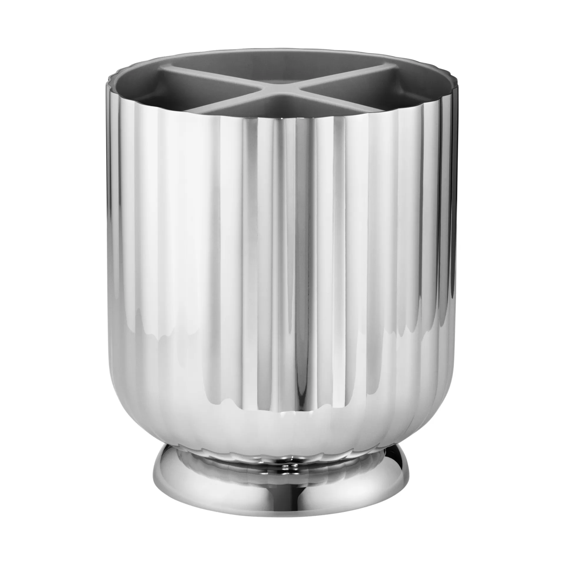 Bernadotte bestickhållare Ø13x15,1 cm, Rostfritt stål Georg Jensen