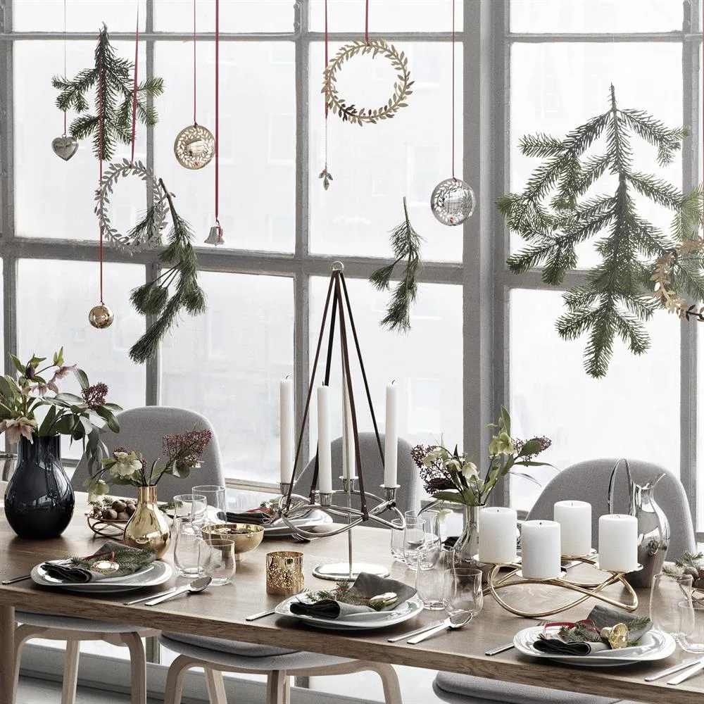 Season förlängning för ljusstake, blank Georg Jensen