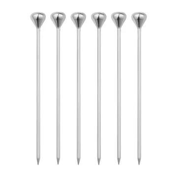 Sky cocktailpinnar 6-pack - Rostfritt stål - Georg Jensen