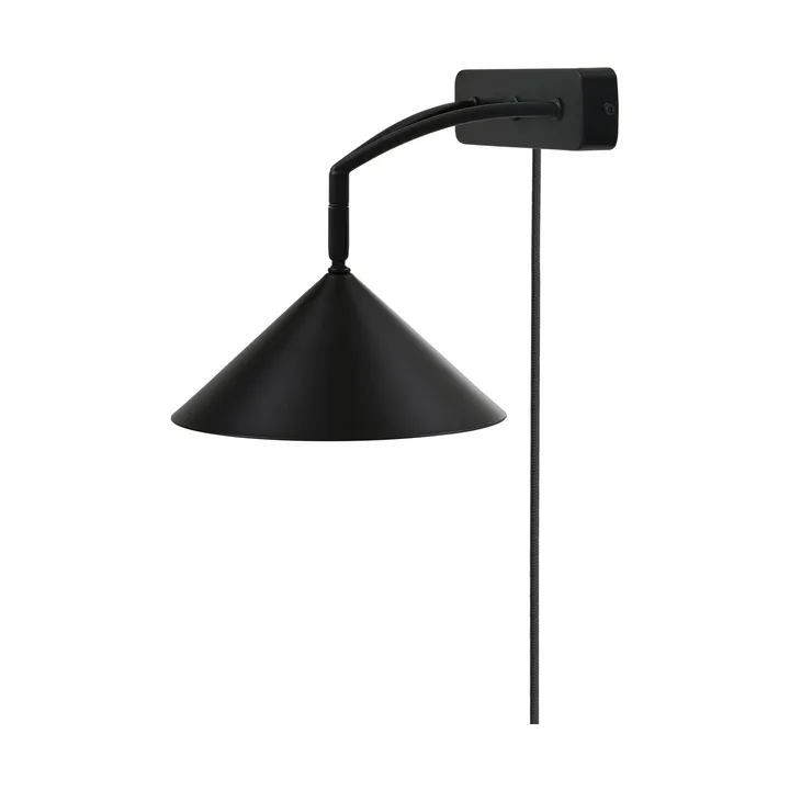 Curve vägglampa - Svart - Globen Lighting