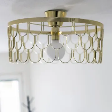 Gatsby plafond - mässing - Globen Lighting