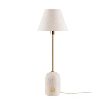 Gino 20 bordslampa - Travertin - Globen Lighting
