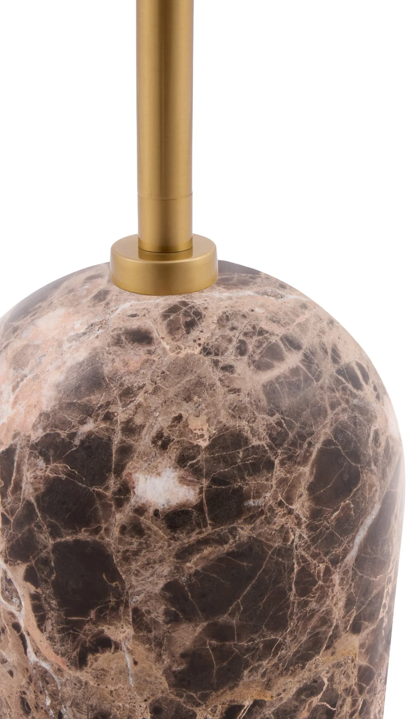 Gino golvlampa, Brun marmor Globen Lighting