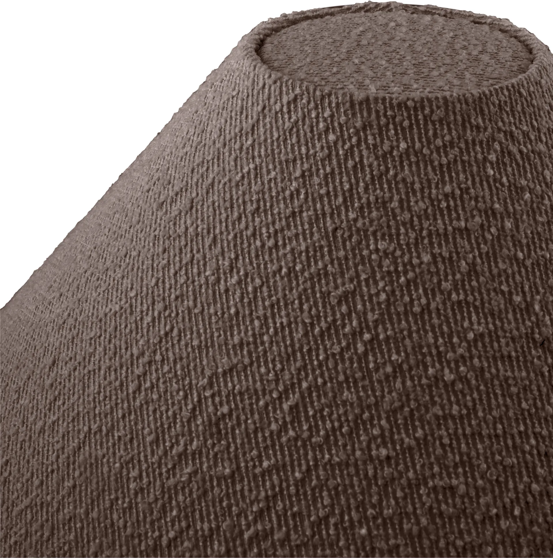 Iris 45 lampskärm, Bouclé mocha Globen Lighting
