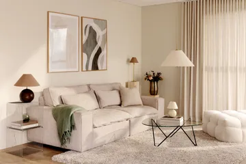Iris pendel  50 - Creme - Globen Lighting