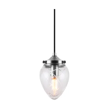 Juni pendel - Antikstål-klar, 11 - Globen Lighting