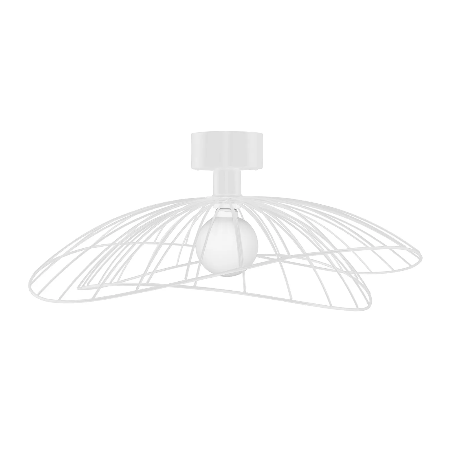 Ray plafond, Vit Globen Lighting