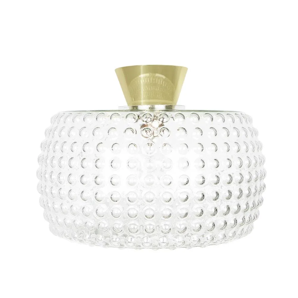 Spring plafond, klar Globen Lighting