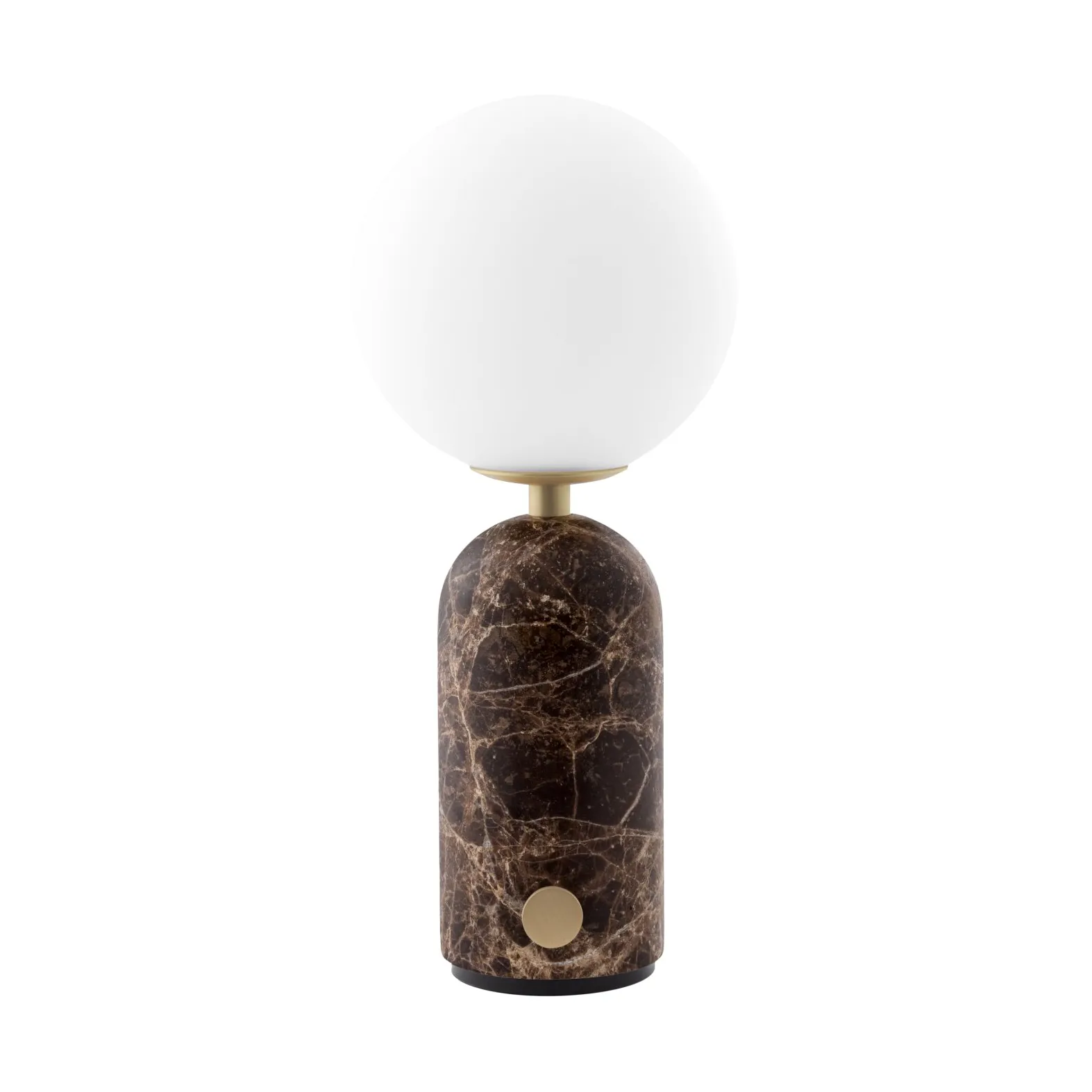Torrano bordslampa portabel, Brun marmor Globen Lighting