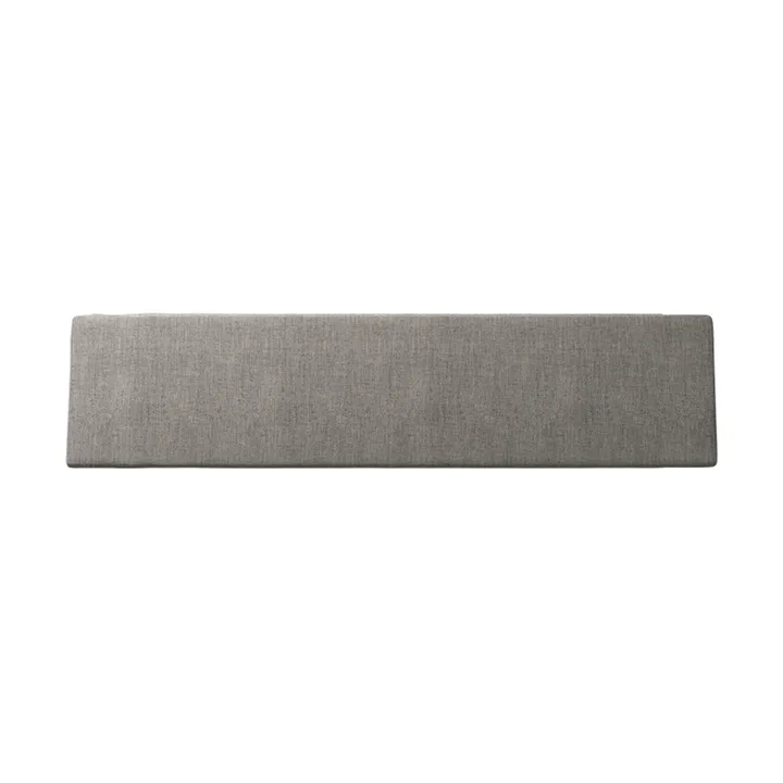 Bänk 9 sittdyna - Black melange, 170x40 cm - Grythyttan Stålmöbler