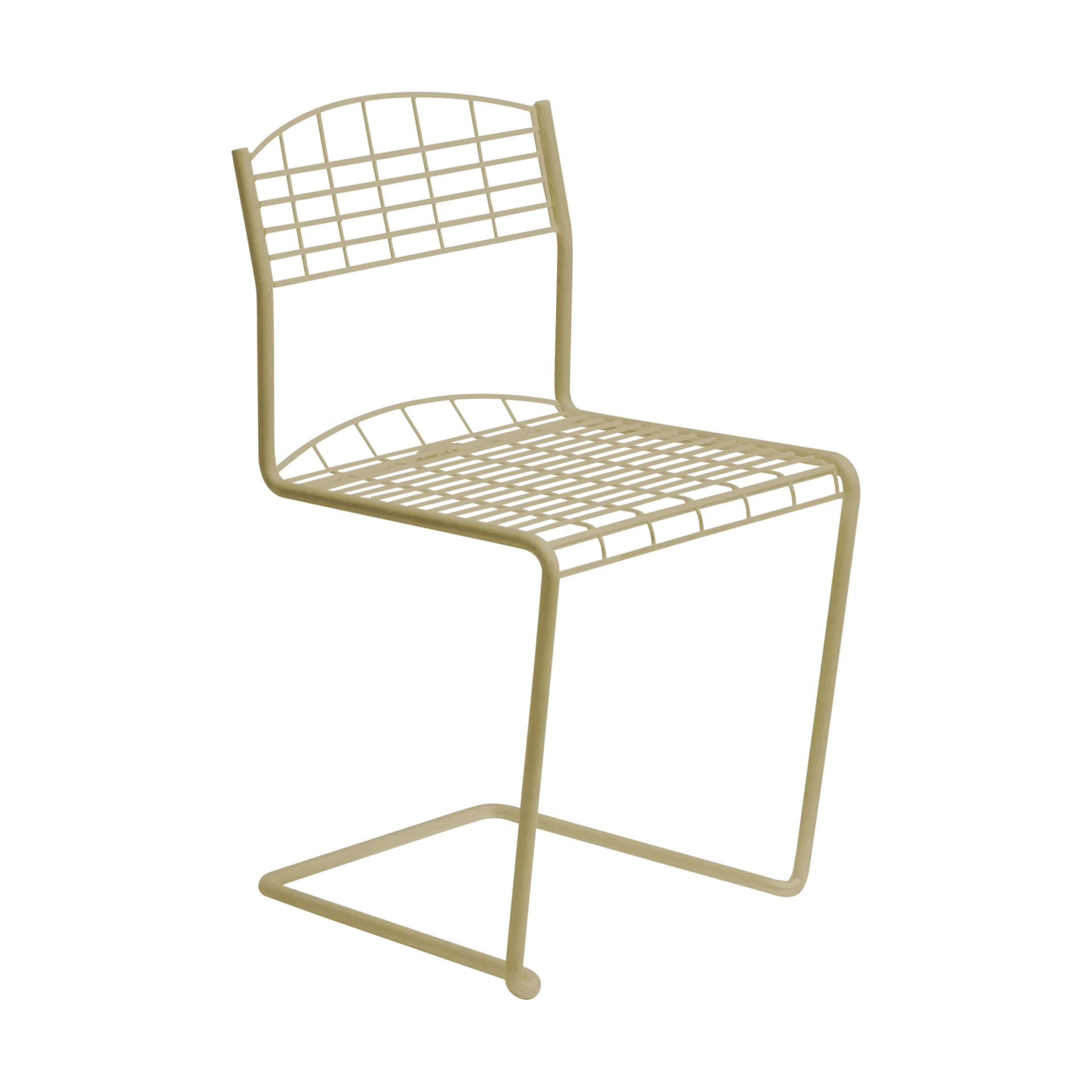 High Tech stol, Ivory Grythyttan Stålmöbler