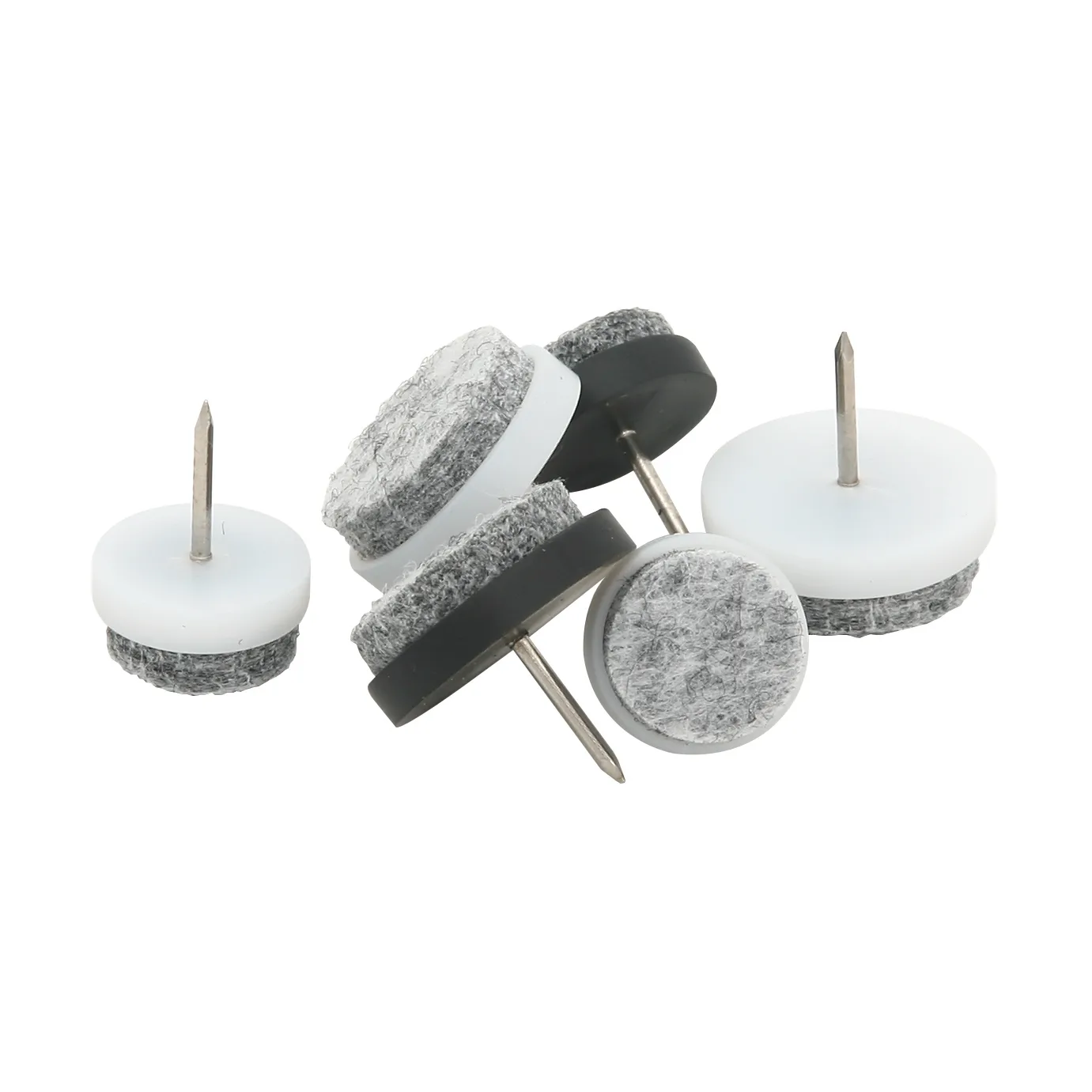 Guardian möbeltass med spik Ø24 mm 8-pack, Vit Guardian