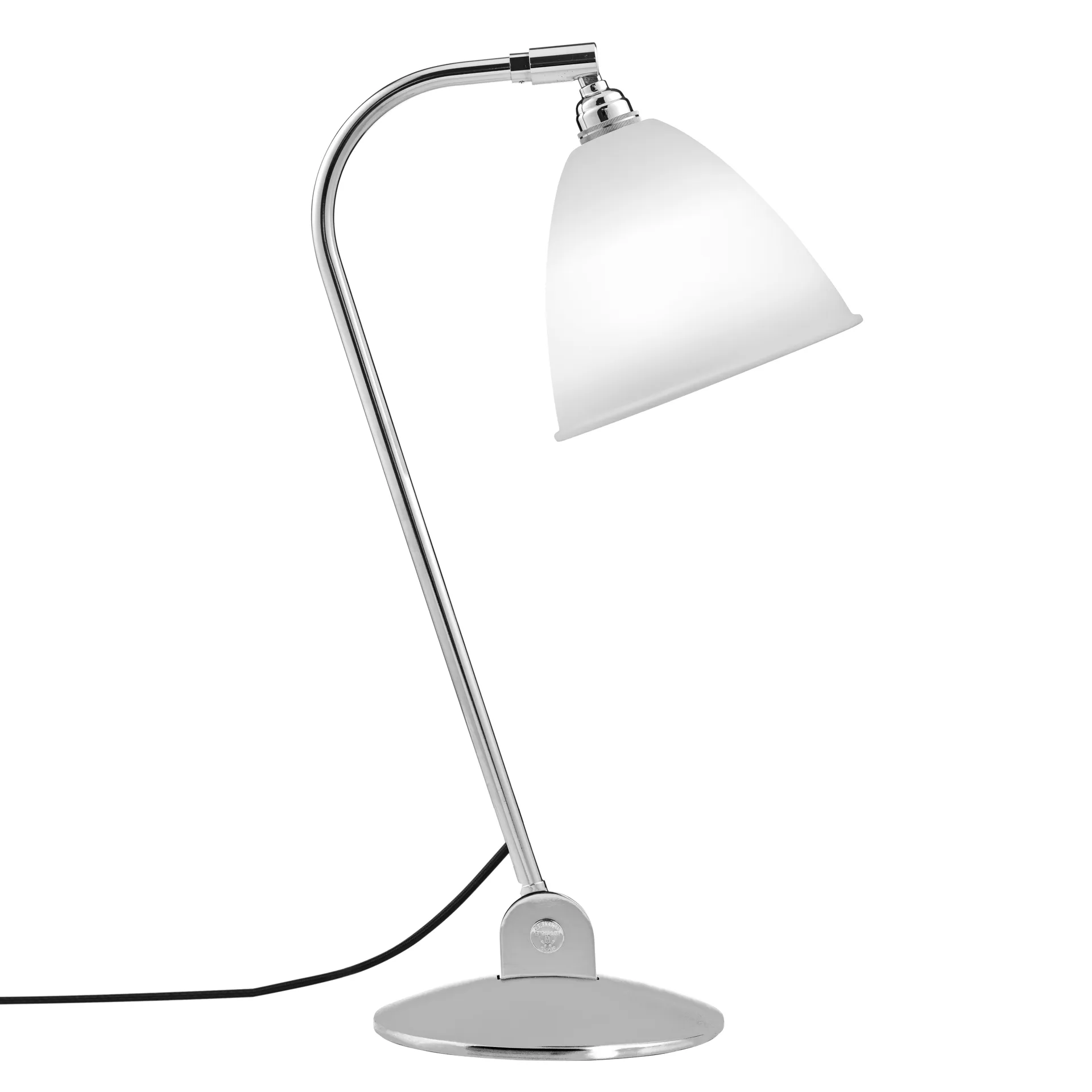 Bestlite BL2 bordslampa, benporslin-krom GUBI
