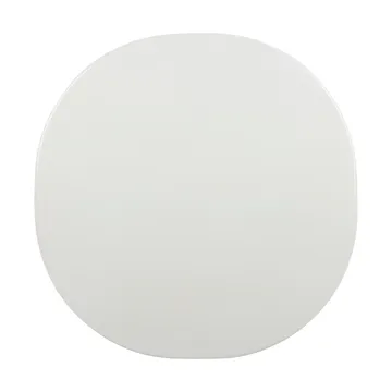Carmel Bistro matbord 75x75 cm - Clam white-black semi matt - GUBI