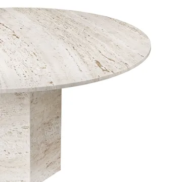 Epic soffbord - White, Ø80 - GUBI