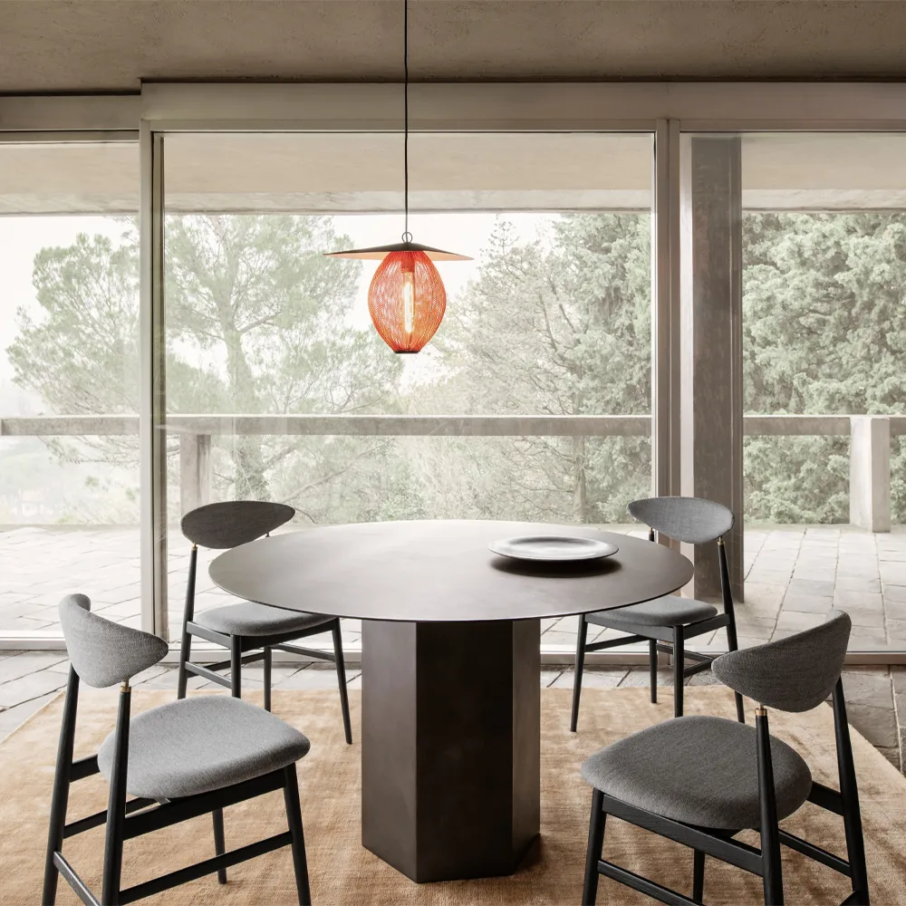 Epic Steel matbord, misty grey GUBI
