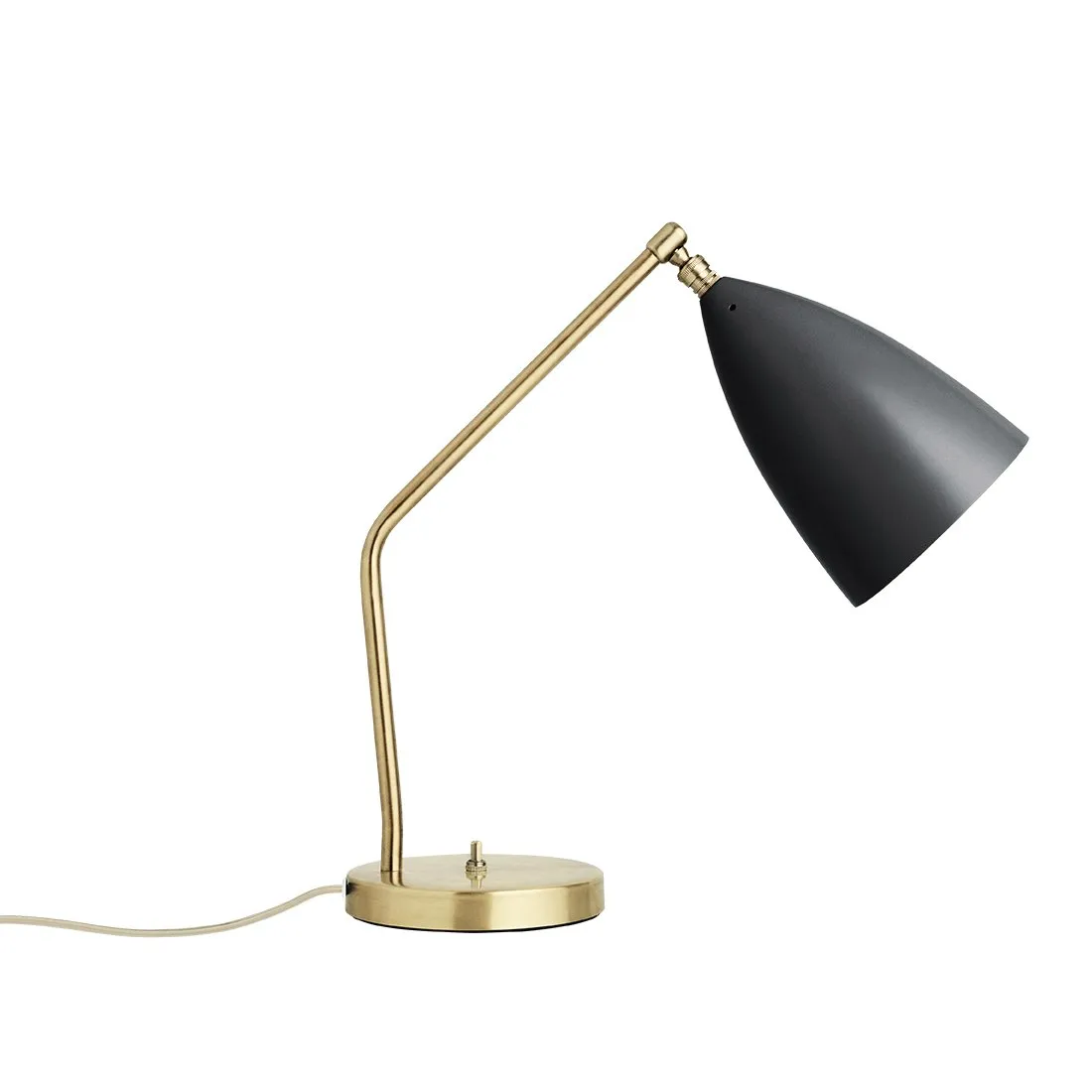 Gräshoppa bordslampa, svart GUBI