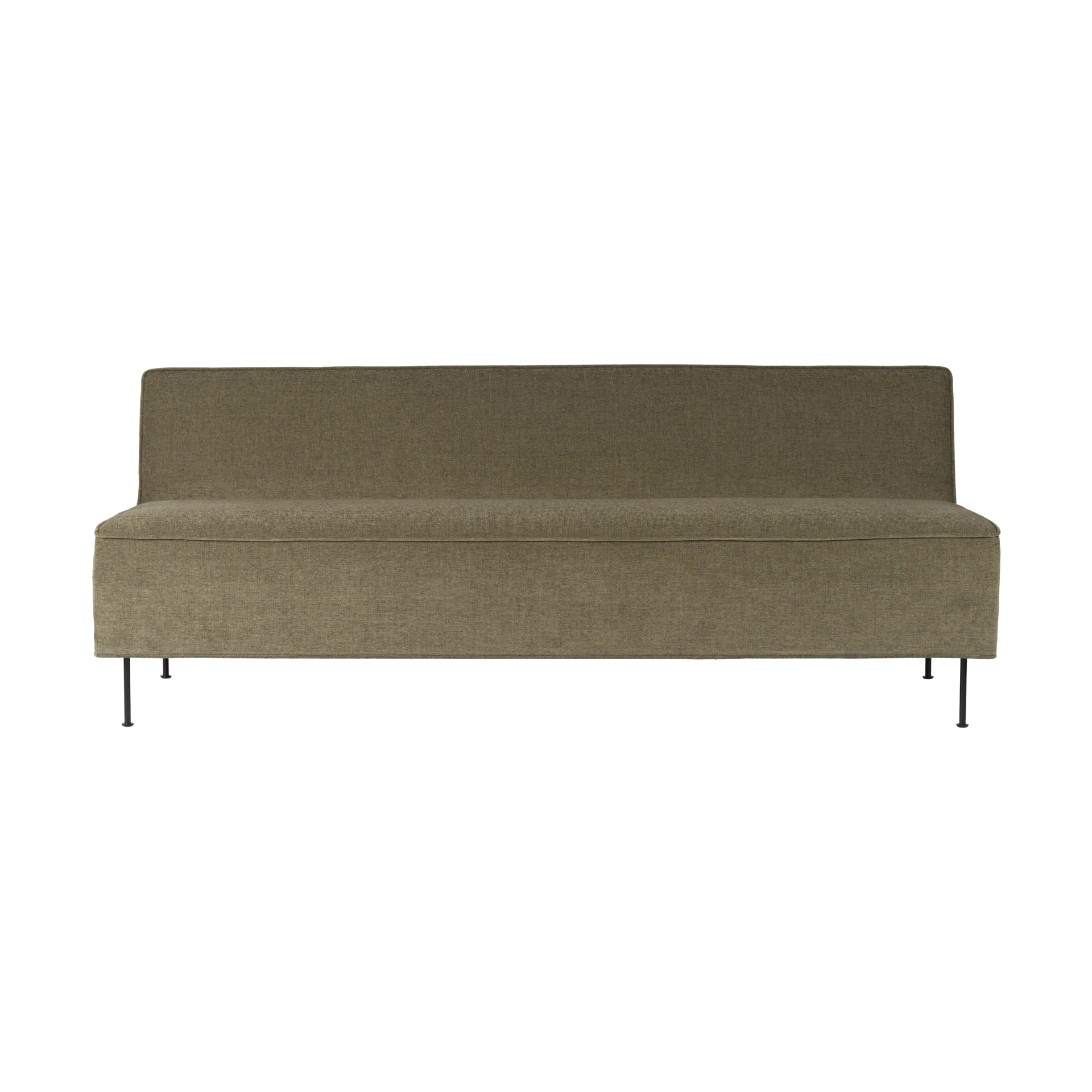 Modern Line soffa 180x83x70 cm, Belsuede special FR 002-black GUBI