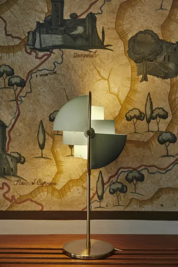 Multi-Lite bordslampa - Brass-desert sage - GUBI