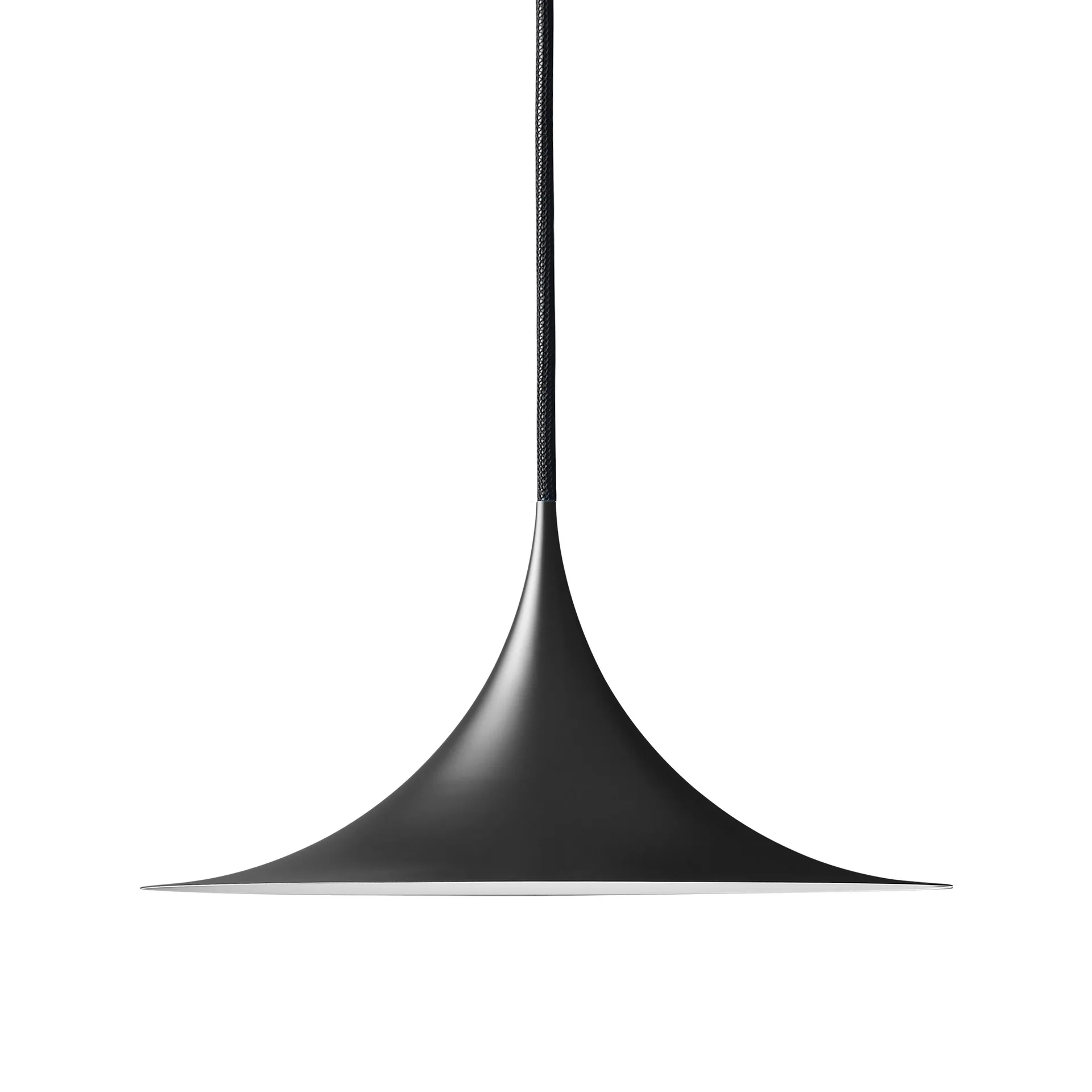 Semi pendel Ø30 cm, Black semi matt GUBI