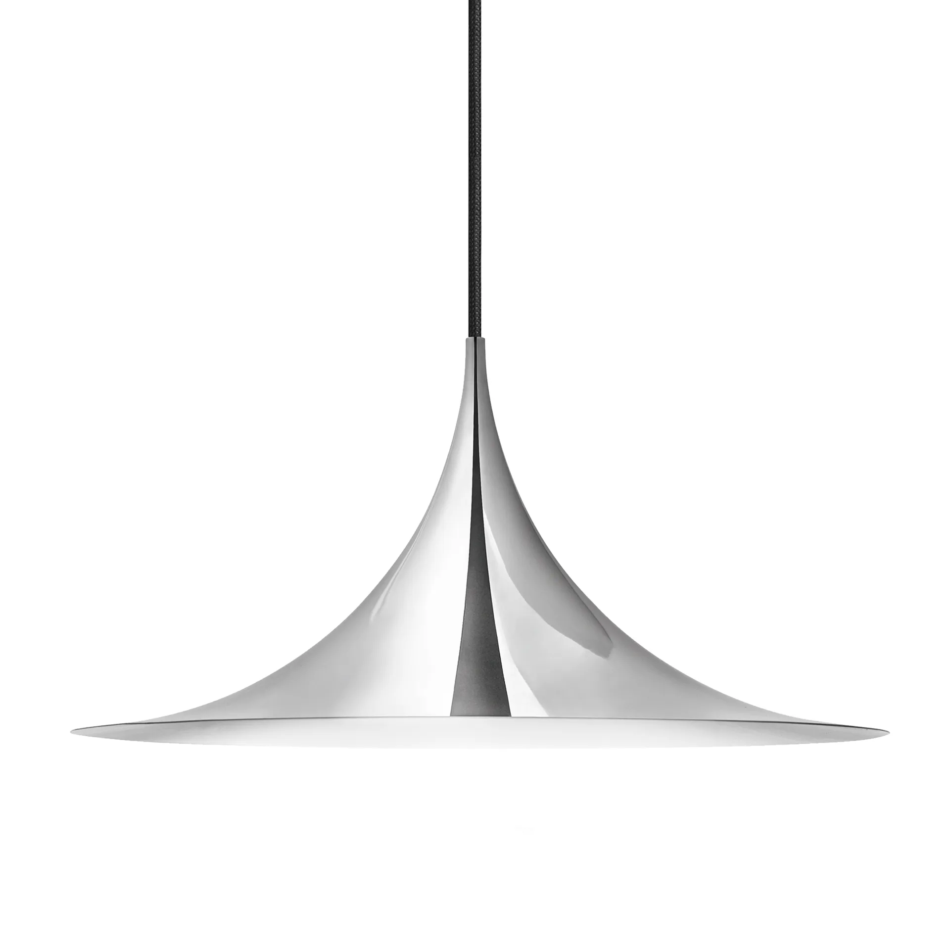 Semi pendel Ø30 cm, Chrome GUBI